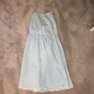 never worn blue jean dress from Old Navy